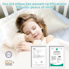 LOFE CPSC-certified and OEKO-TEX Standard 100 certified pillow safety
