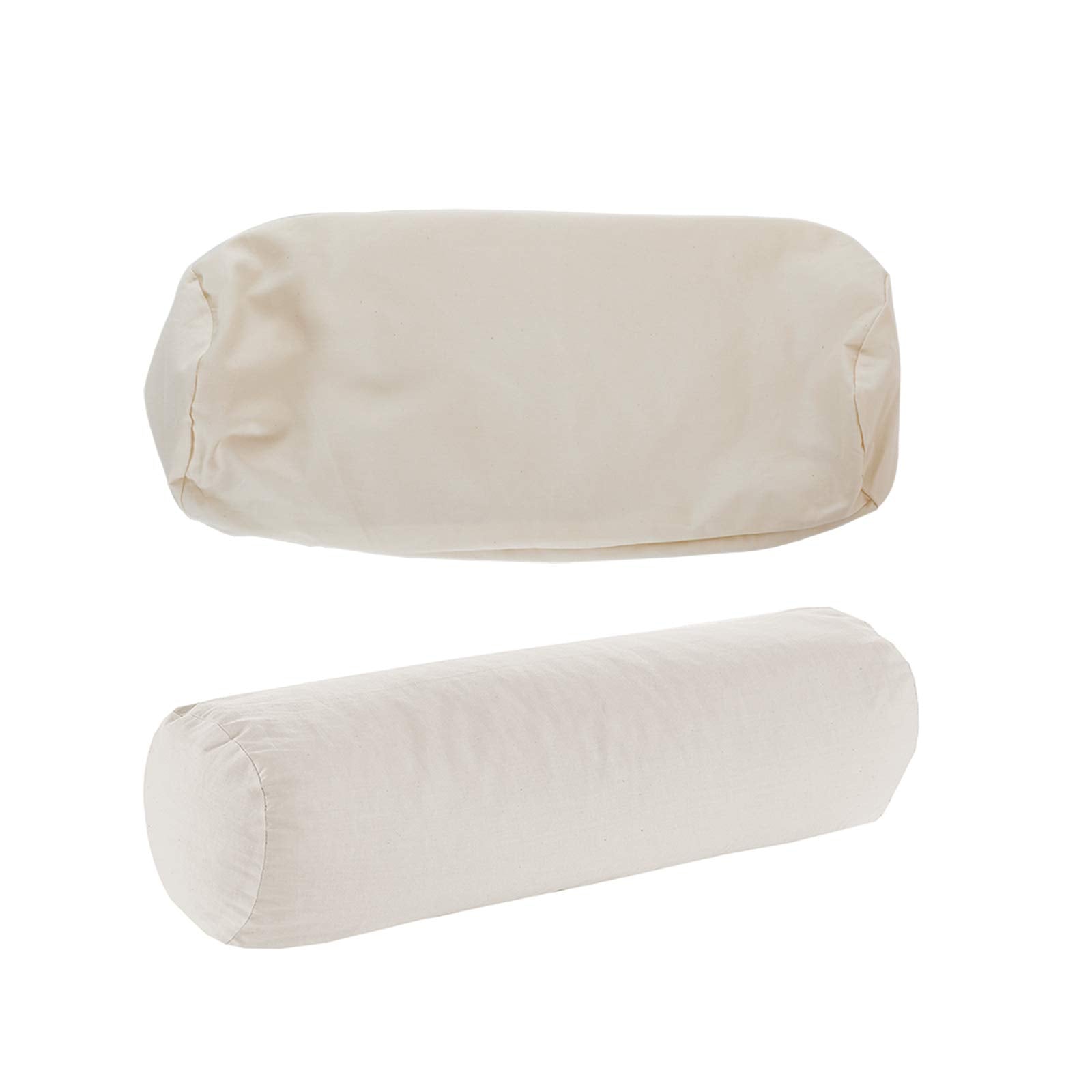LOFE organic cotton pillow case full view off-white showing soft breathable fabric