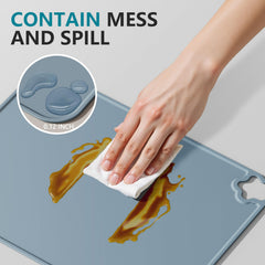 Login Life silicone placemat dishwasher-safe surface for quick cleanup