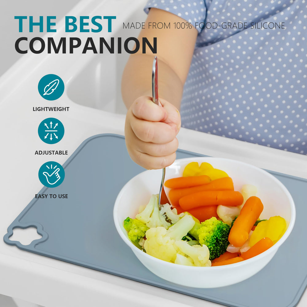 Login Life heat-resistant placemat withstands warm foods during mealtimes