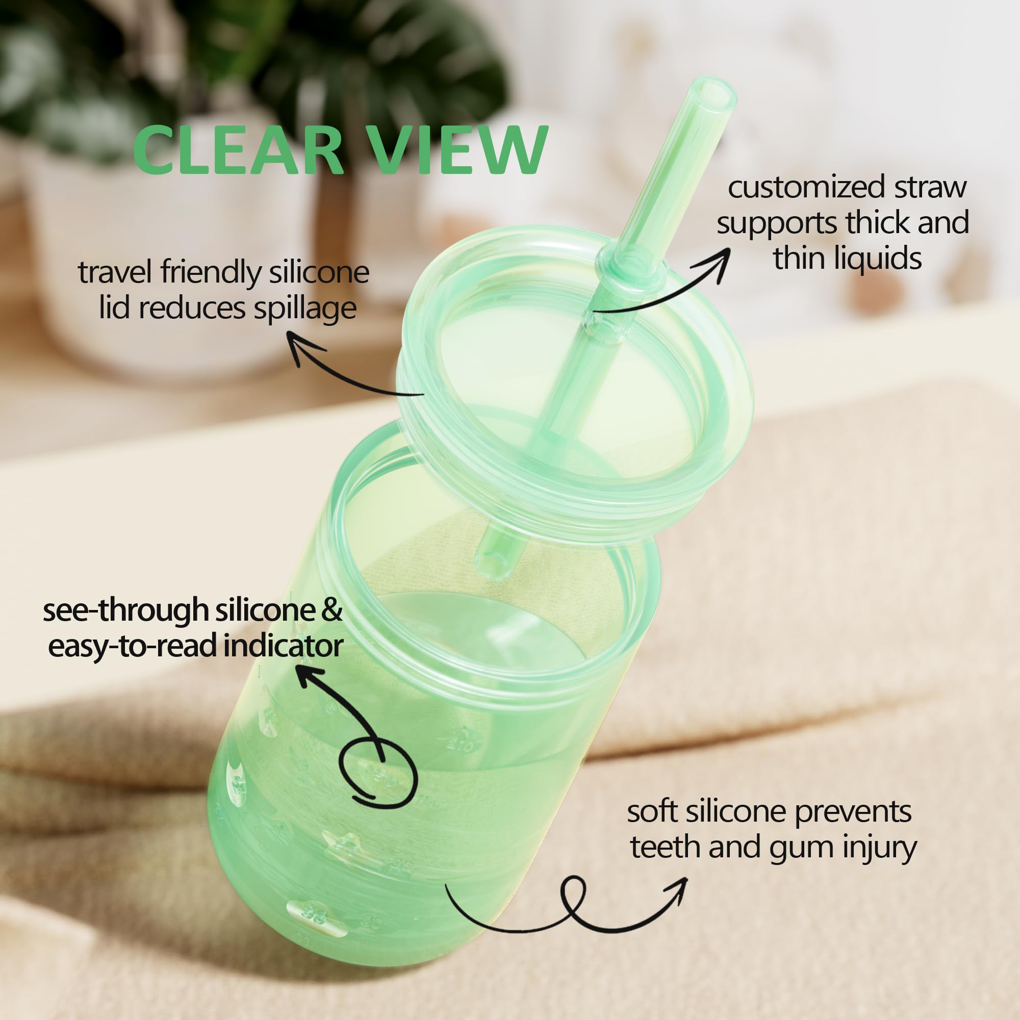 Login Life sippy cup scale in oz and ml helps tracking intake