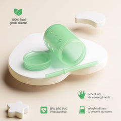 Login Life sippy cup sealing band enables tight lid closure during outings