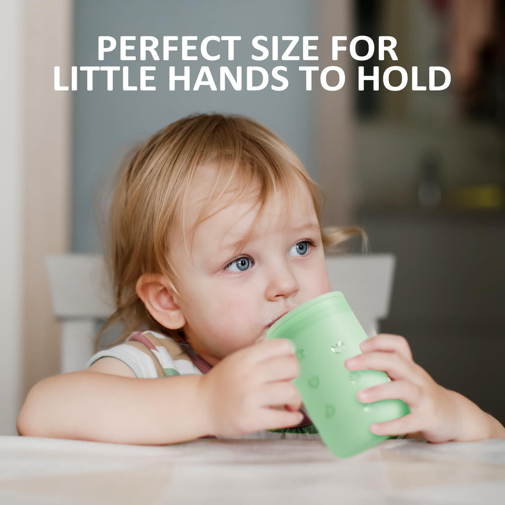 Login Life sippy cup straight barrel design aids little hands to grip