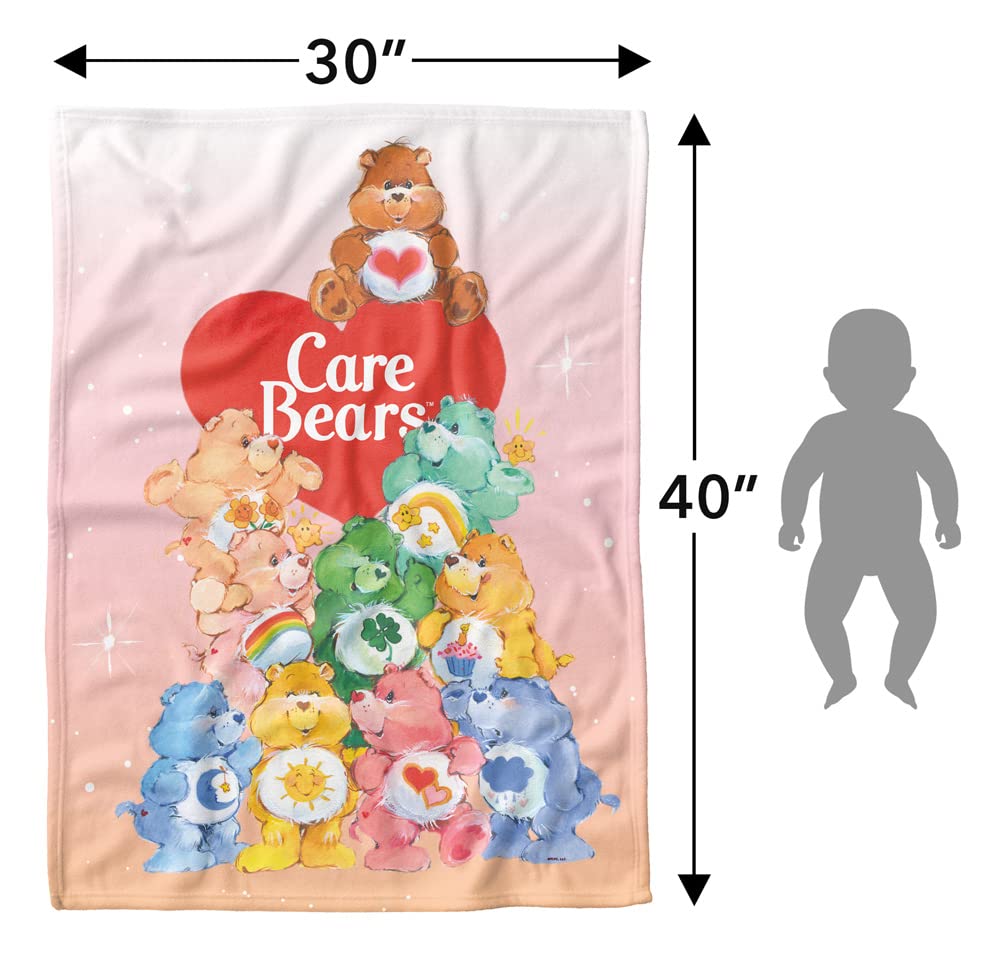 LOGOVISION Care Bears blanket as Christmas gift idea