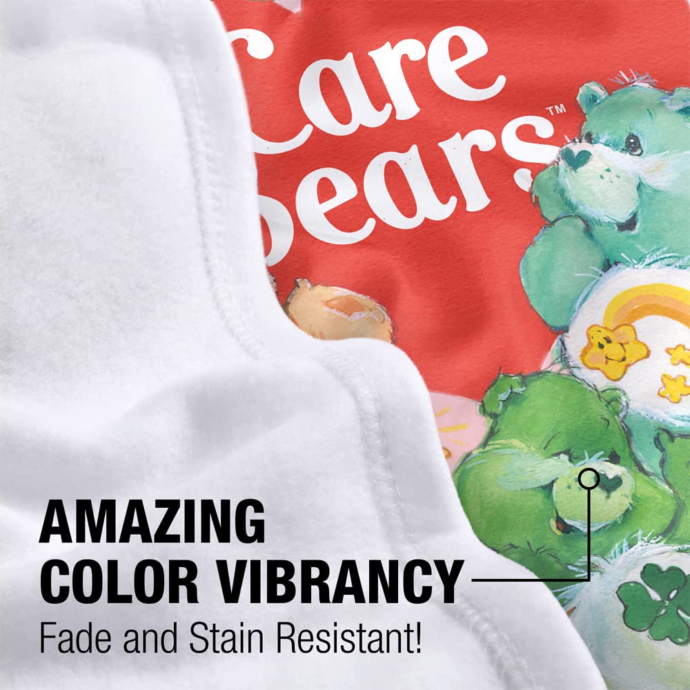 LOGOVISION Care Bears blanket in crib offering cozy naps