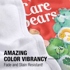 LOGOVISION Care Bears blanket in crib offering cozy naps