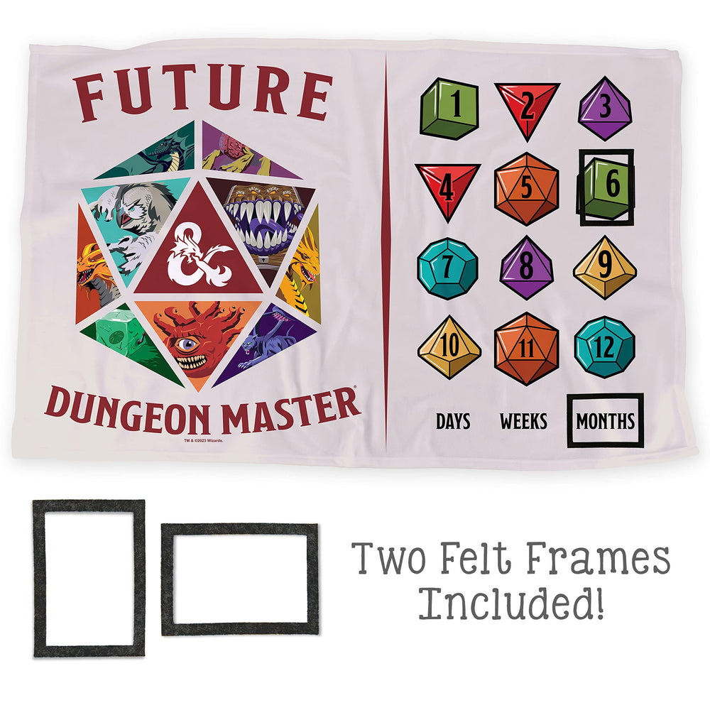 LOGOVISION DND milestone blanket Beholder motif highlights adorable baby moments