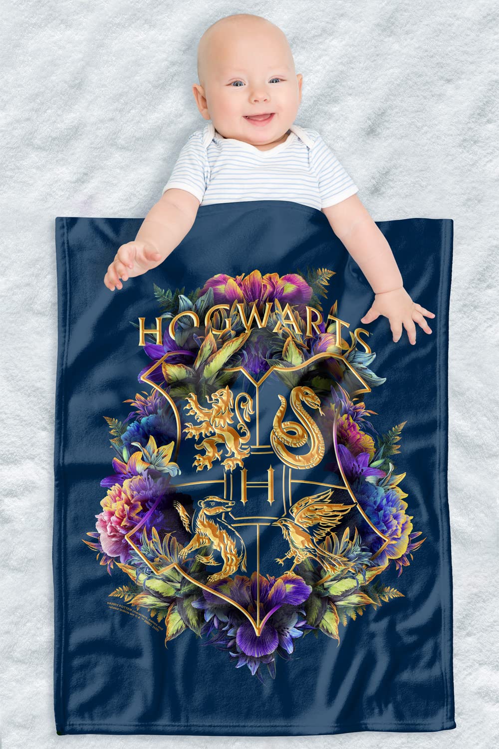 LOGOVISION Harry Potter blanket 30x40 cover offers soft baby comfort