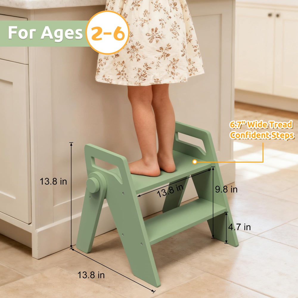 LOHASOK eco-safe wood finish highlights natural materials and kid-friendly color.