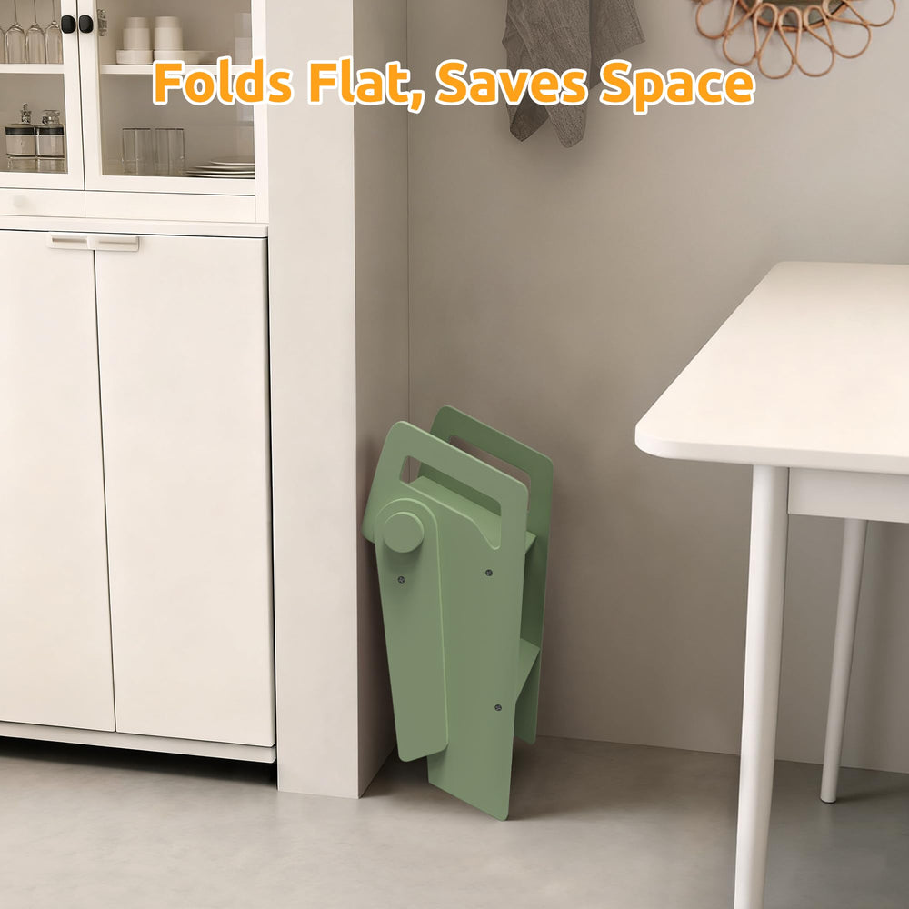 LOHASOK side handles help kids climb and descend with confidence.