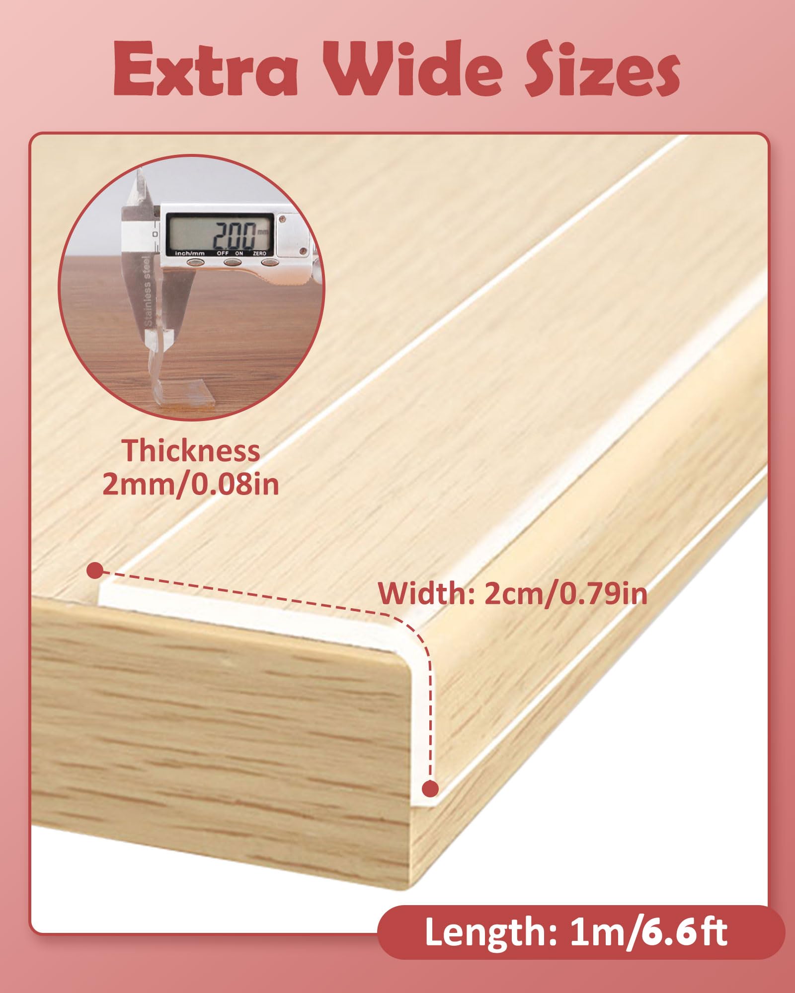 Loiion durable adhesive edge strip stays attached, reducing maintenance and reapplication.