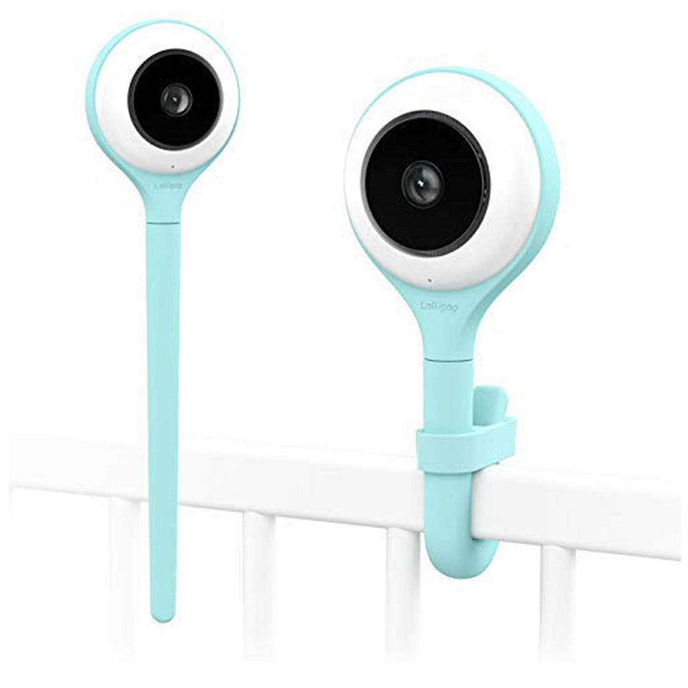 Lollipop baby monitor live view feed on smartphone for remote monitoring.