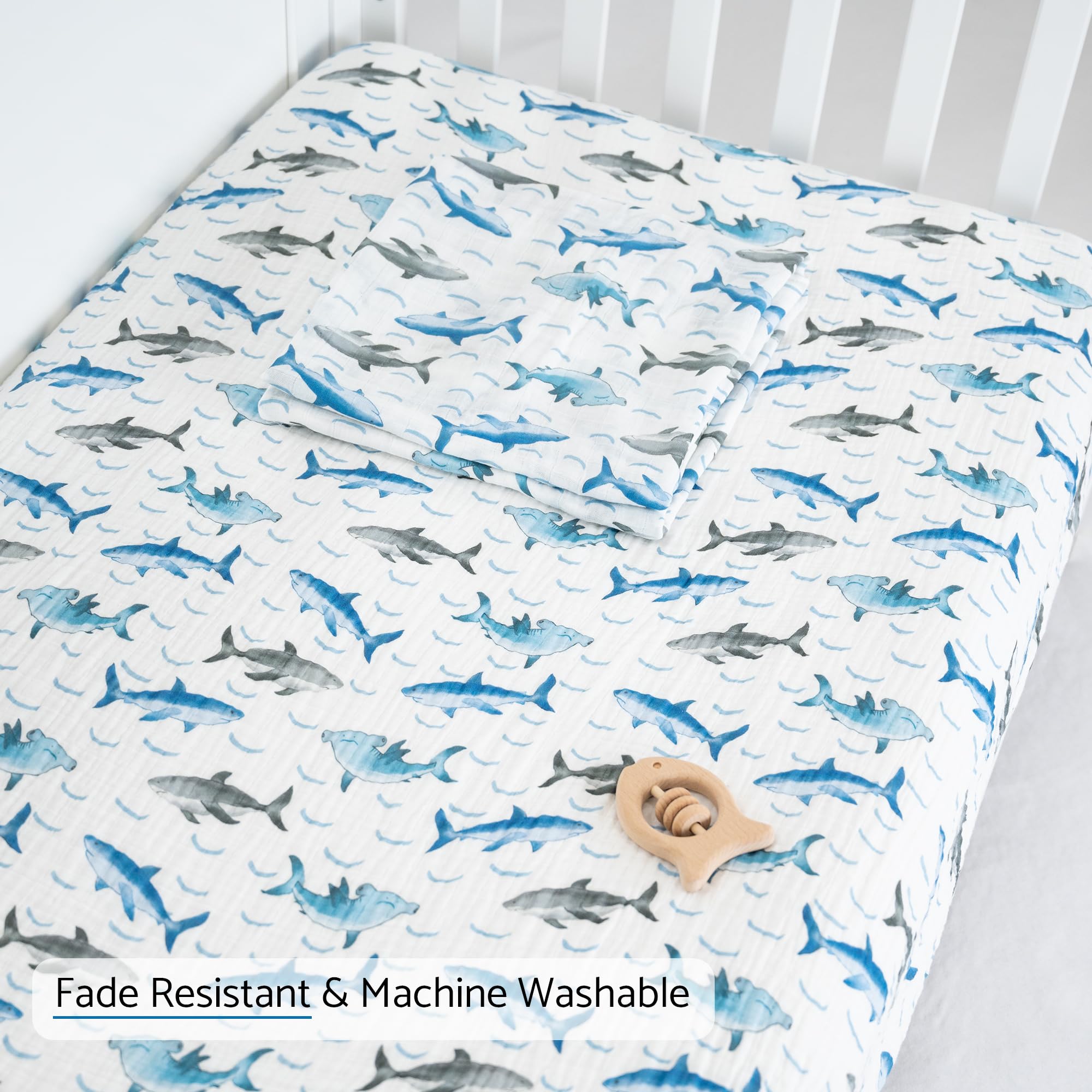 LollyBanks 52x28 standard crib sheet highlights easy changes and reliable compatibility.