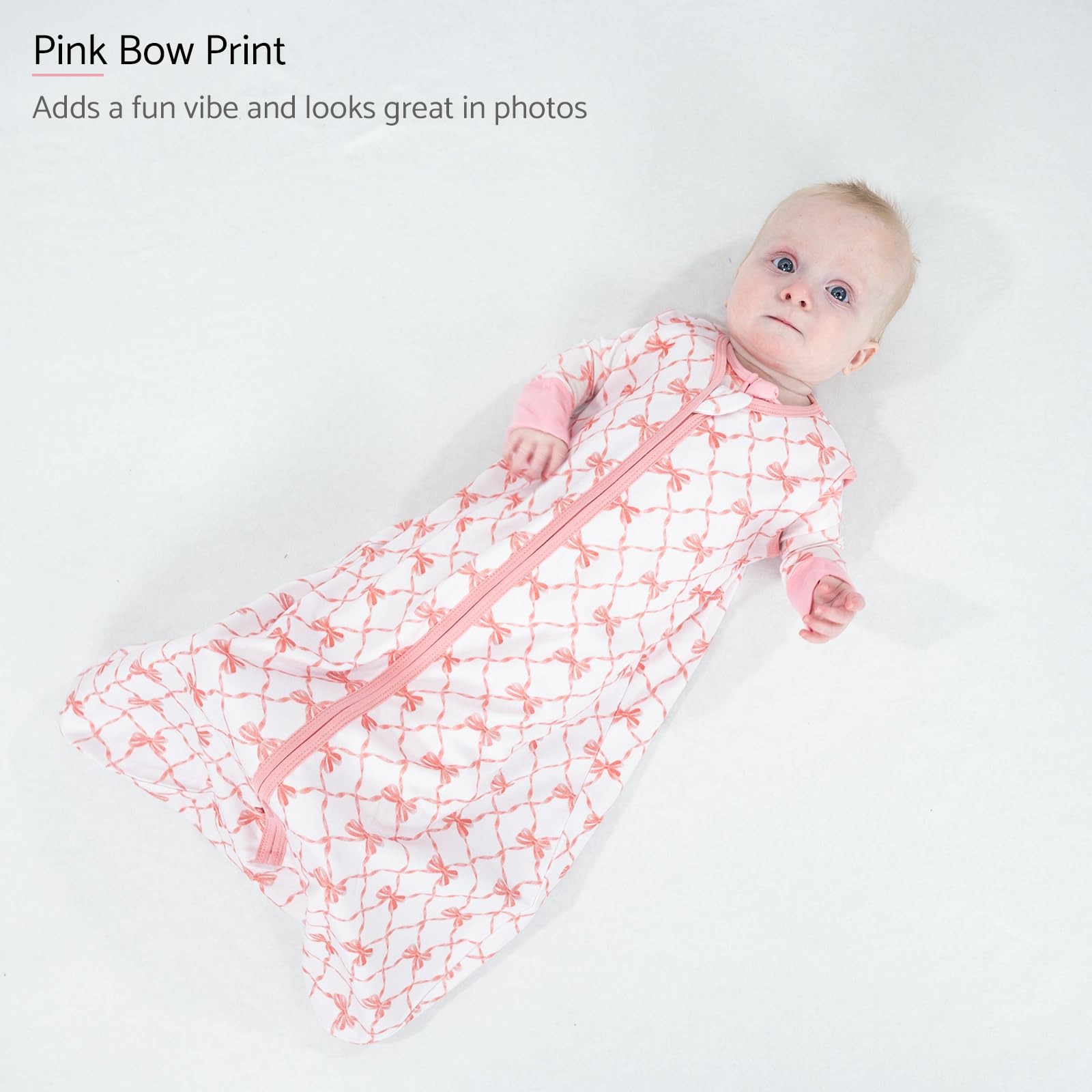 LollyBanks 2-way zipper design enables easy diaper changes without waking baby.