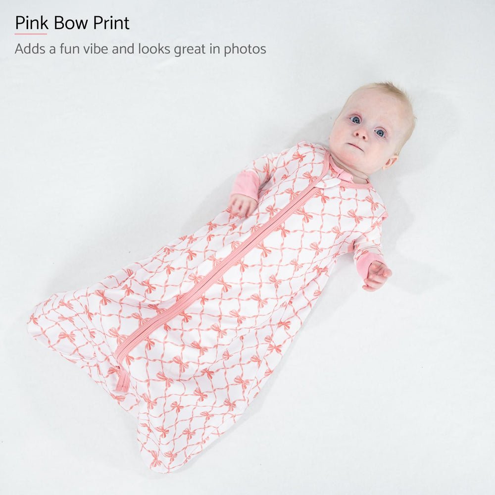 LollyBanks 2-way zipper design enables easy diaper changes without waking baby.