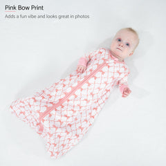 LollyBanks 2-way zipper design enables easy diaper changes without waking baby.
