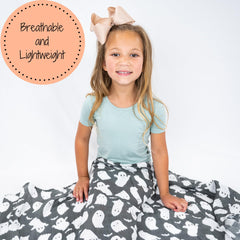 LollyBanks baby swaddle breathable blanket used for naps and safe snug swaddles.