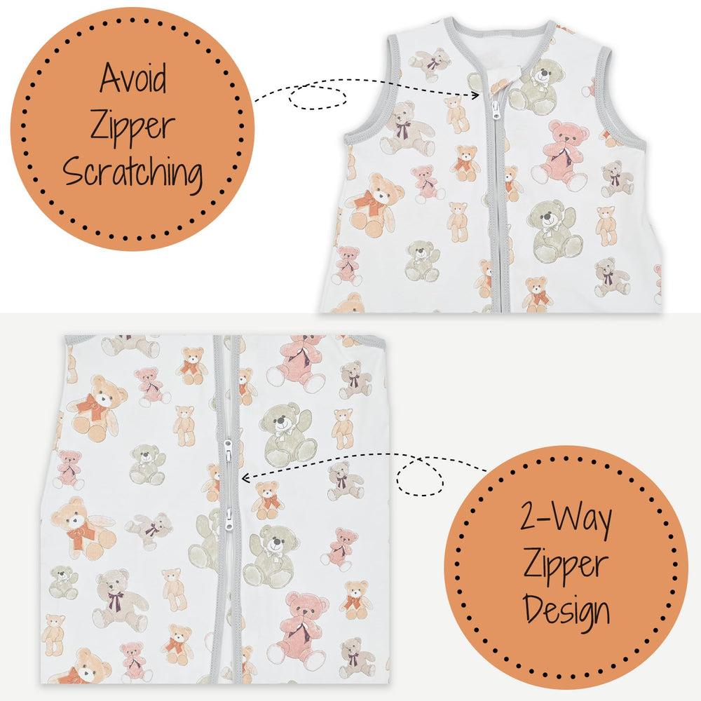 LollyBanks teddy bear design enhances visual appeal during bedtime routines.