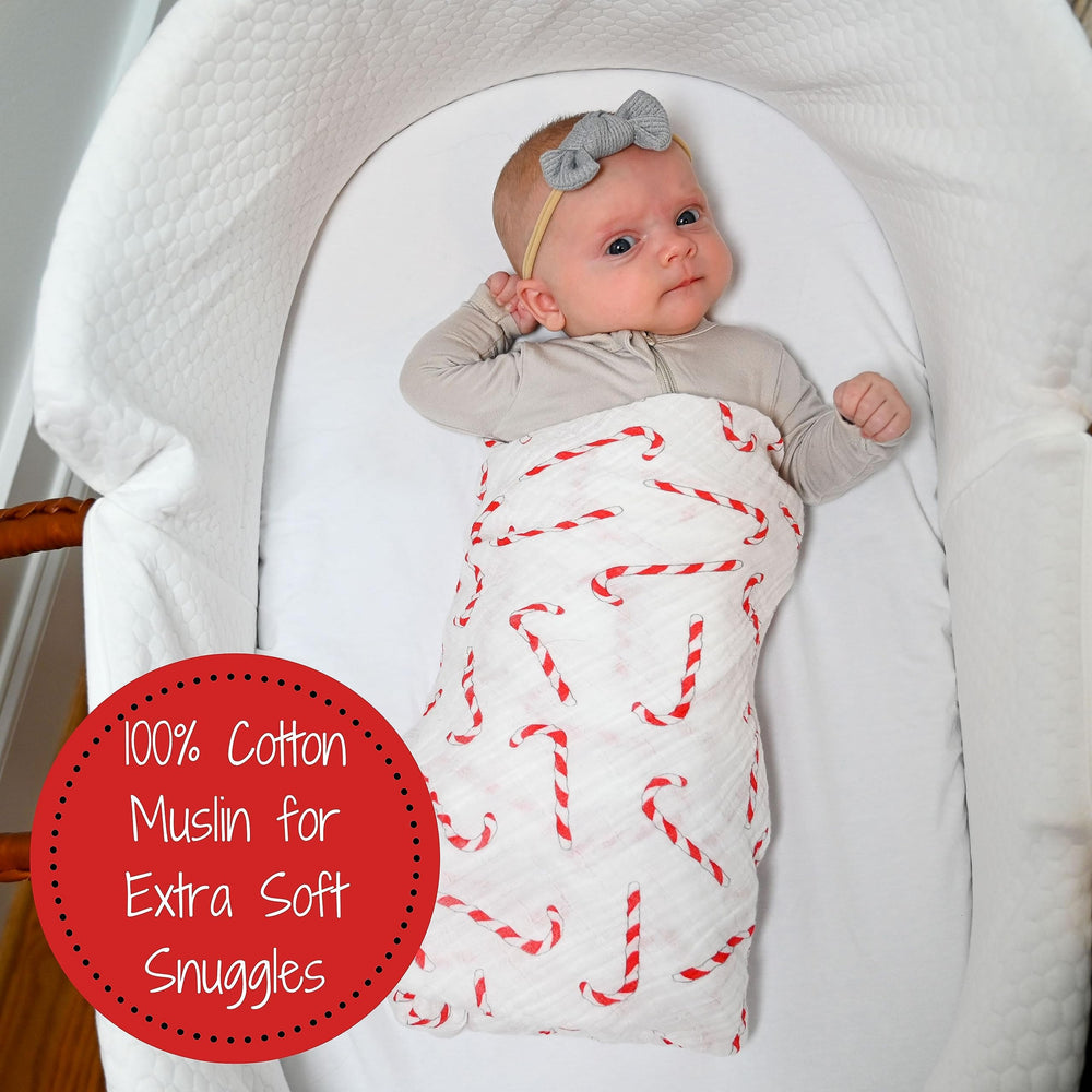 LollyBanks breathable baby blanket suitable for naps and travel