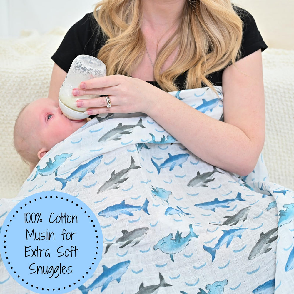 LollyBanks versatile blanket doubles as burp cloth and snuggle buddy