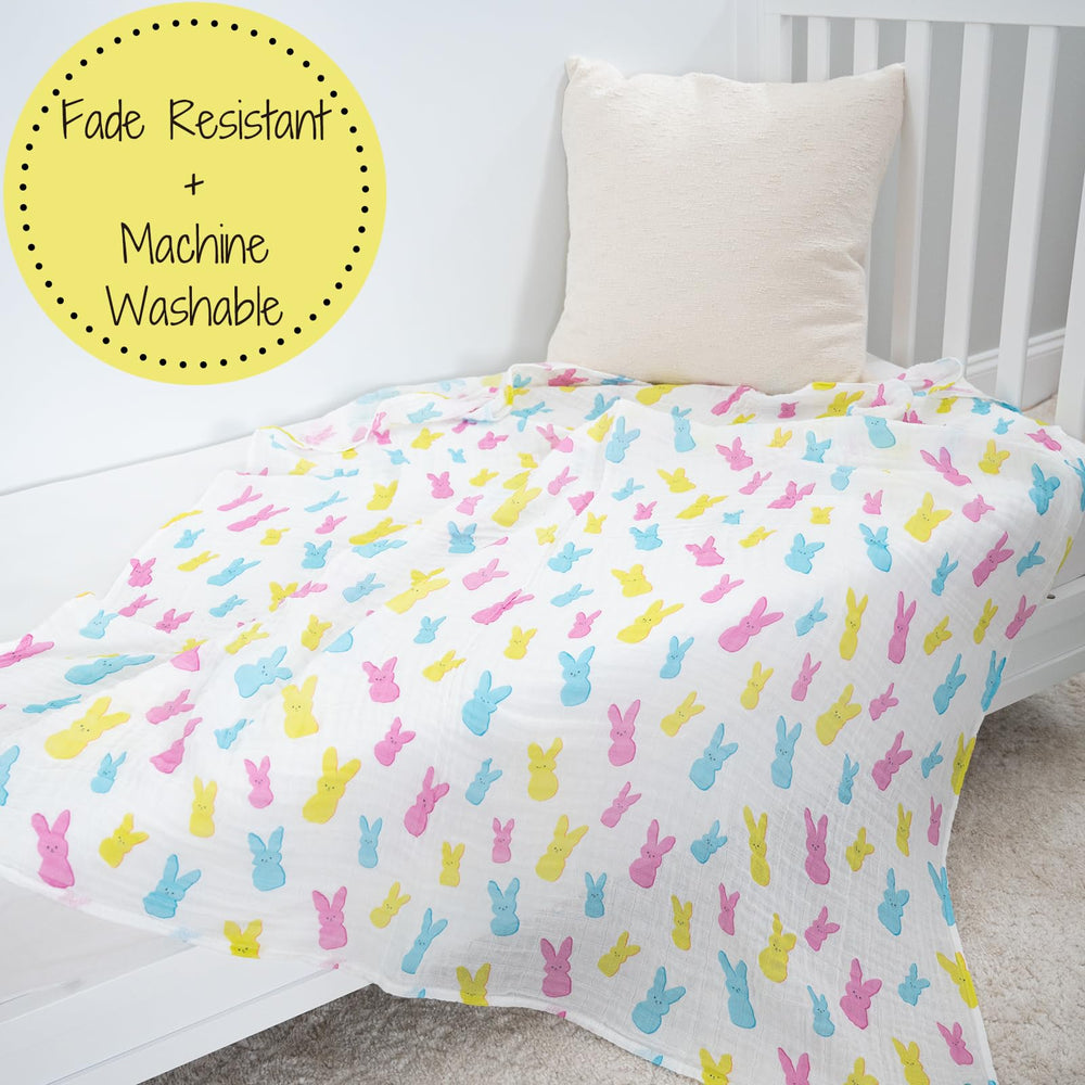 LollyBanks gift-ready packaging swaddle blanket, perfect registry or baby shower present.