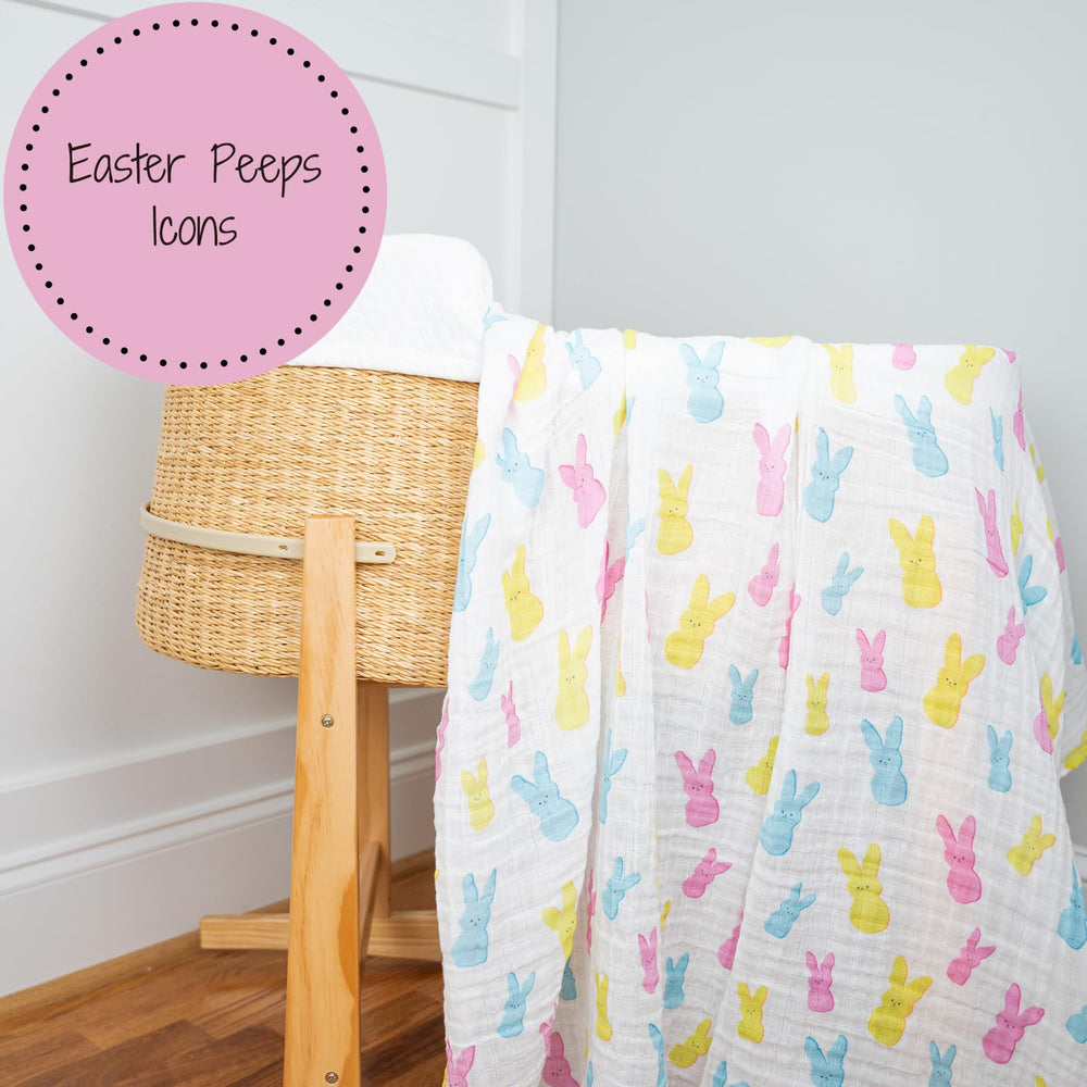 LollyBanks machine-wash care swaddle, easy-care fabric stays soft after washes.