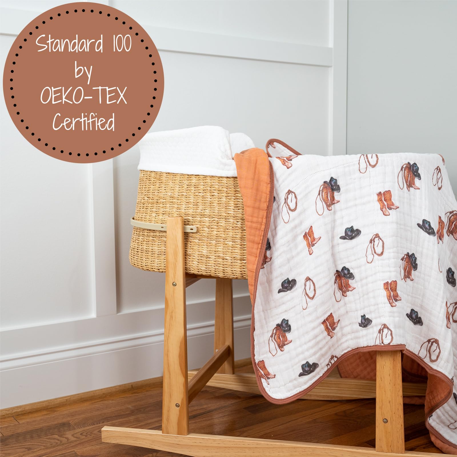 Ideal nursery companion and travel blanket for toddlers and newborns by LollyBanks