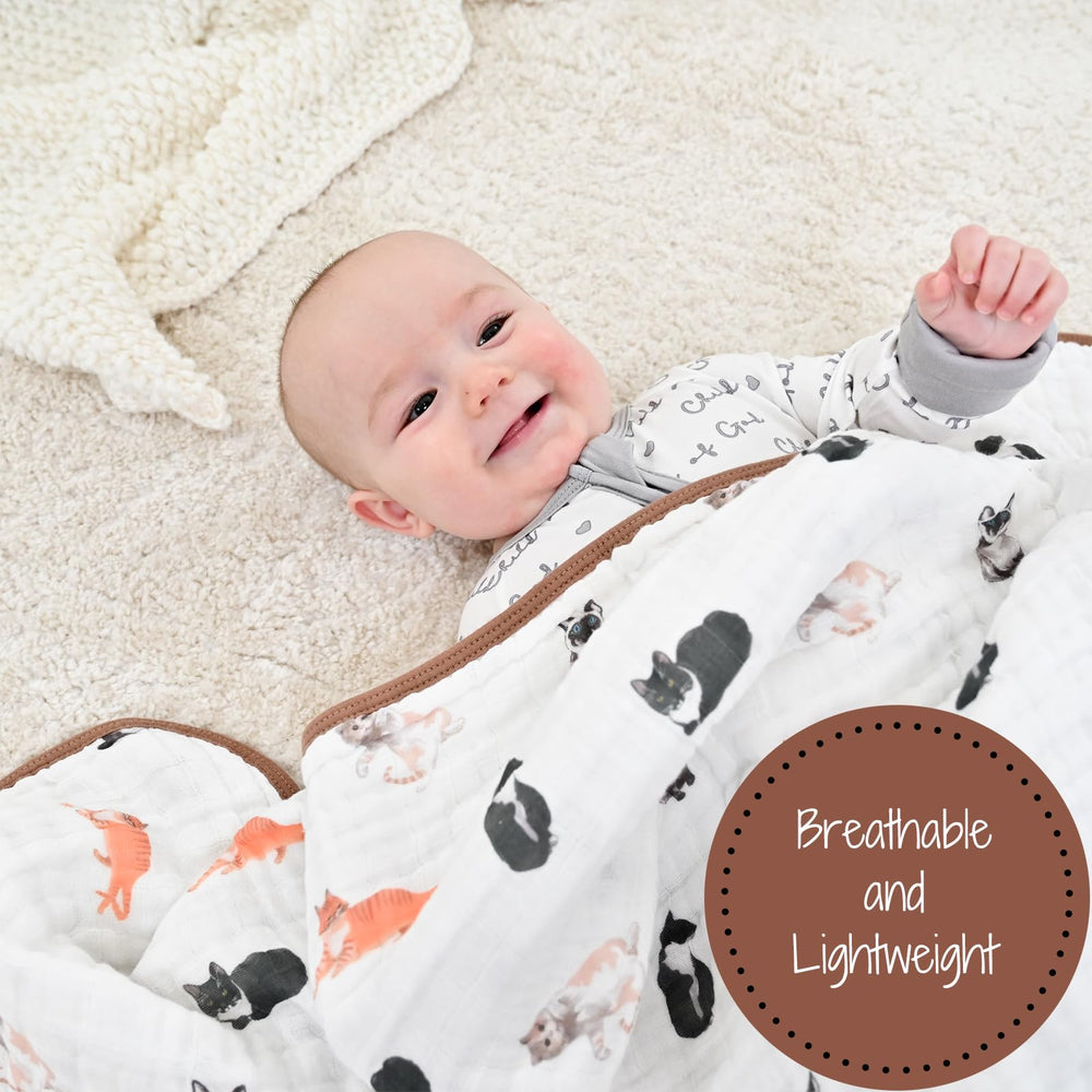 LollyBanks nursery scene with blanket in use for cozy naps.
