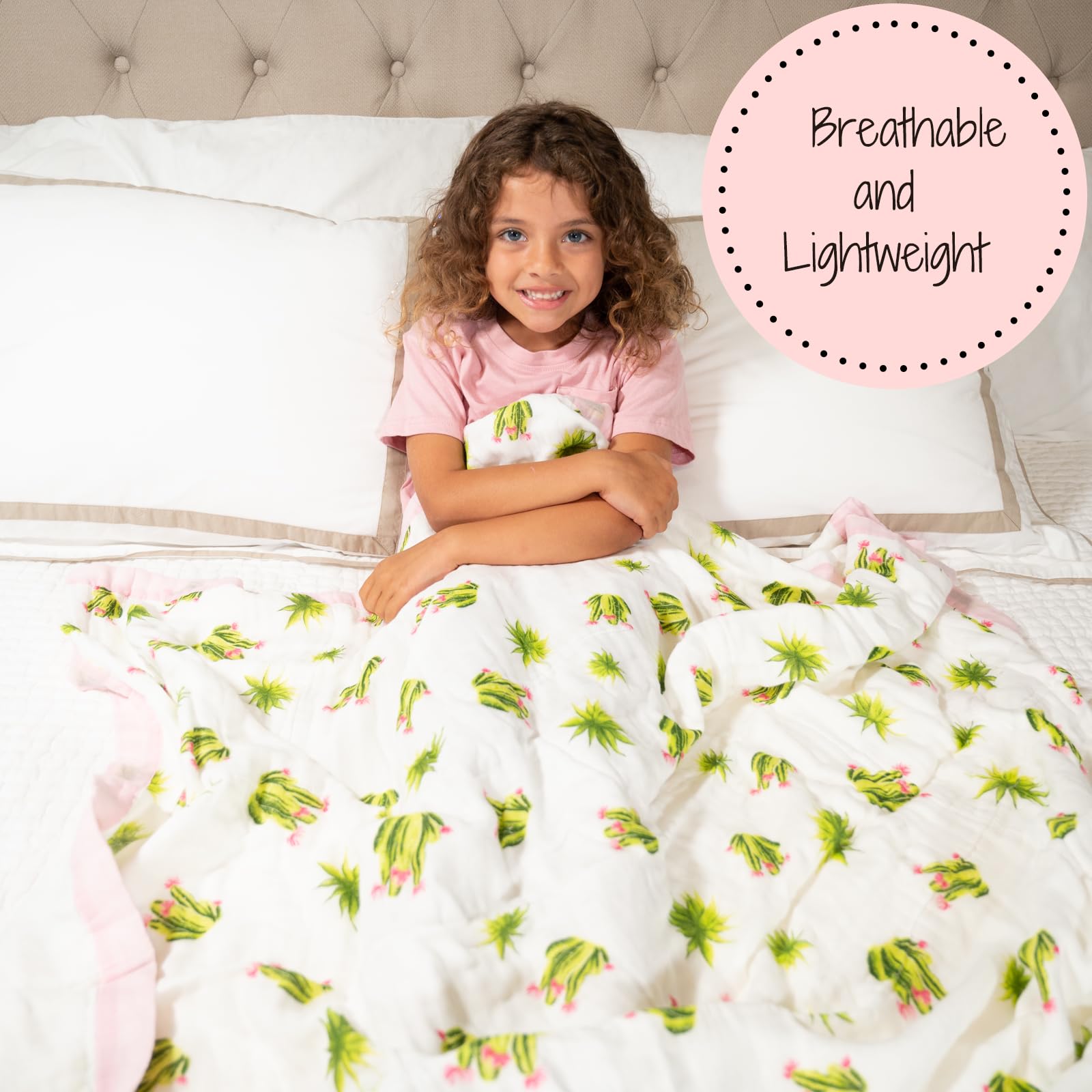 LollyBanks crib blanket spread demonstrates 47x47 size for nursery cozy or travel snuggles
