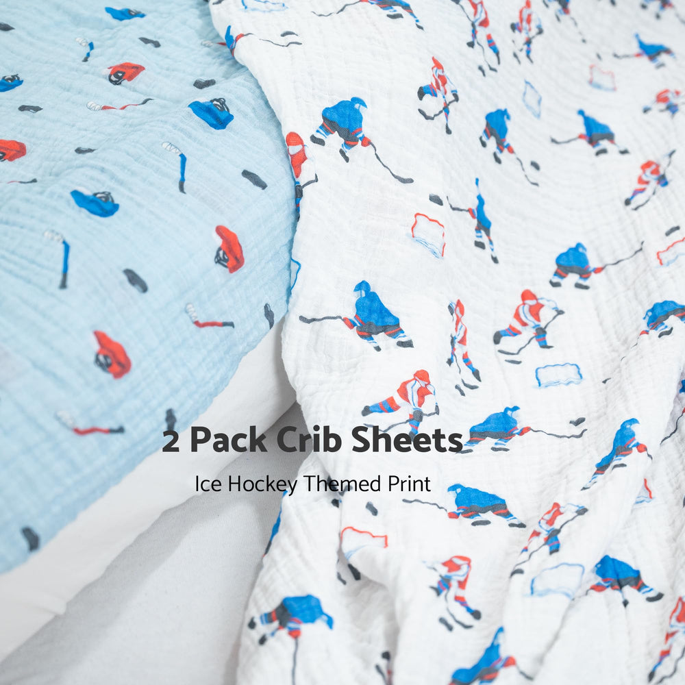 LollyBanks Muslin crib sheets are machine washable for quick, durable resets.