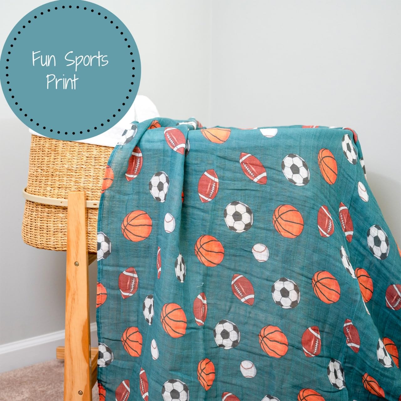 LollyBanks muslin swaddle blanket machine-washable-care: easy cleaning for busy parents