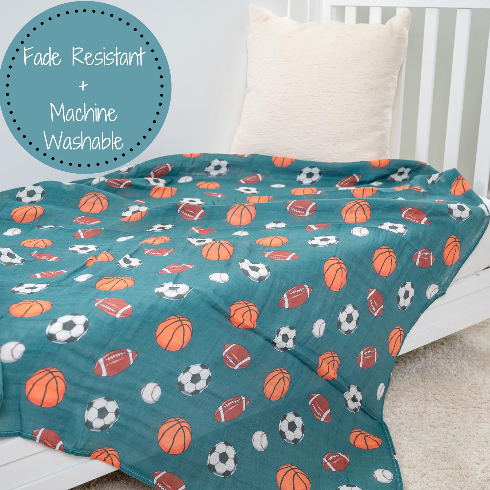 LollyBanks muslin swaddle blanket oeko-tex-certification: Standard 100 certified for safer fabrics