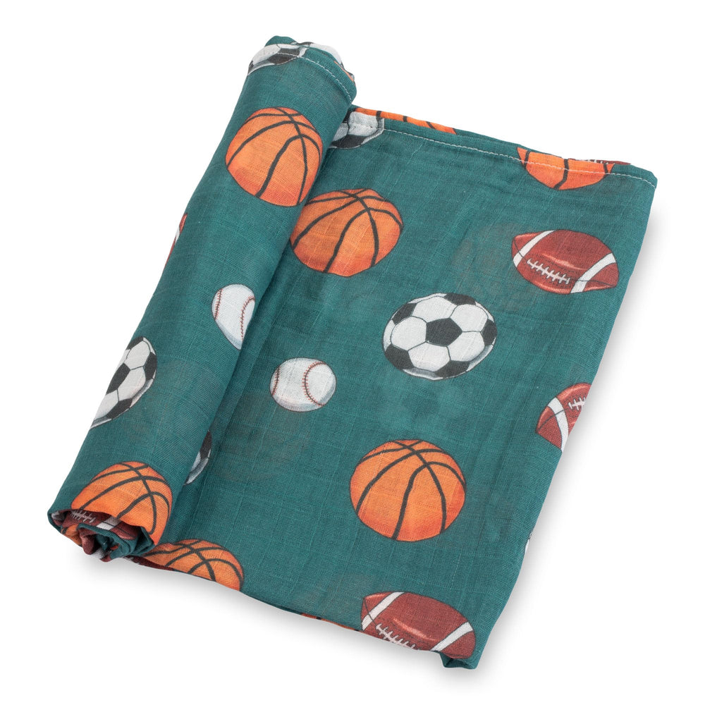LollyBanks muslin swaddle blanket soft-texture: ultra-soft cotton for snug newborn swaddling
