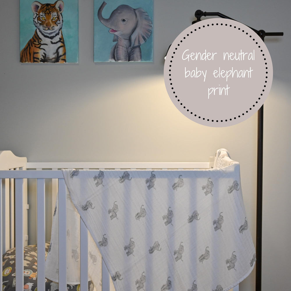 LollyBanks machine-washable swaddle that stays soft after washes.