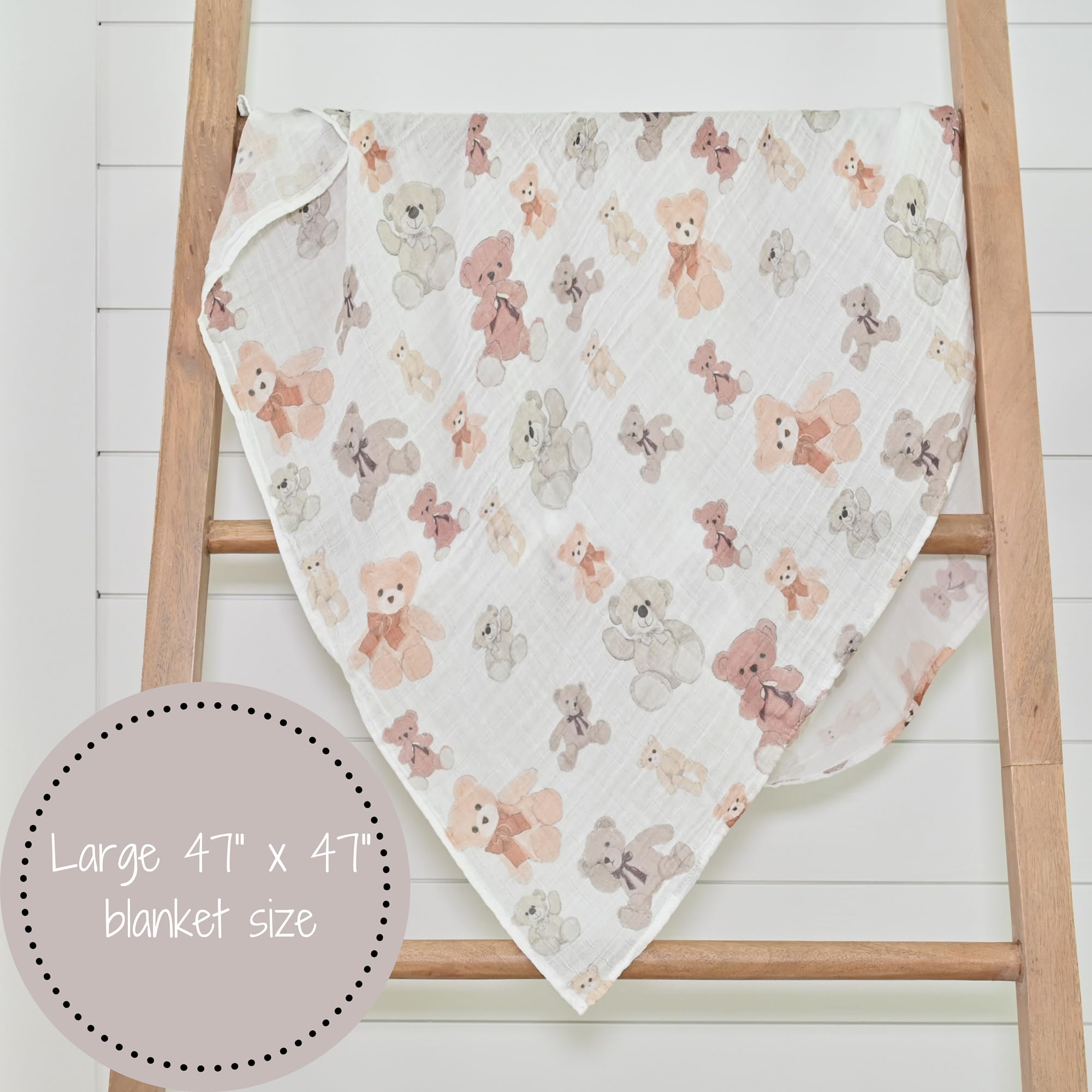 LollyBanks machine-washable swaddle demonstrates easy-care and softness