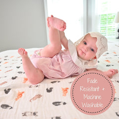 LollyBanks newborn swaddle snuggle scene demonstrates secure wrap and comforting routine.