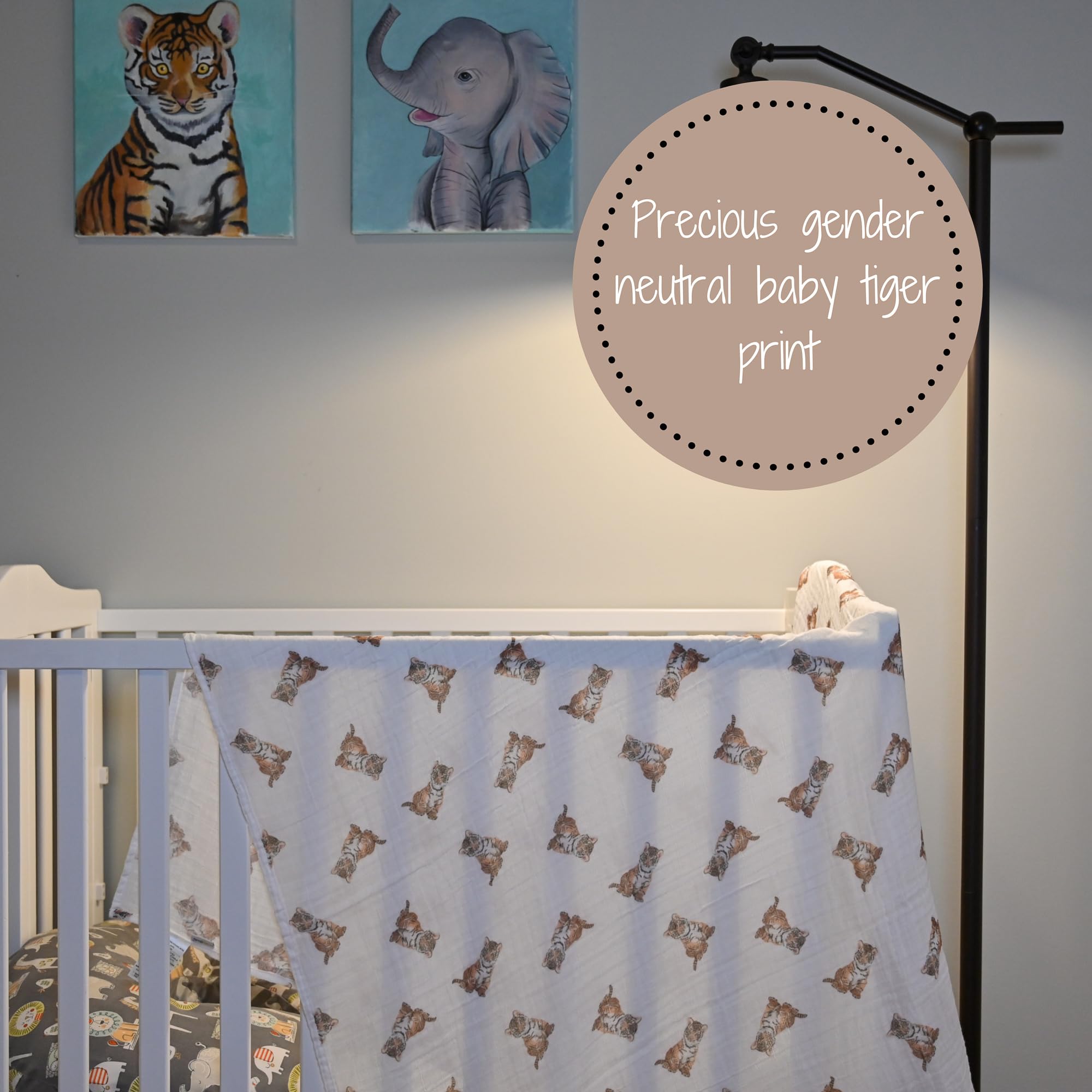 LollyBanks OEKO-TEX certified swaddle for safe, worry-free daily use.