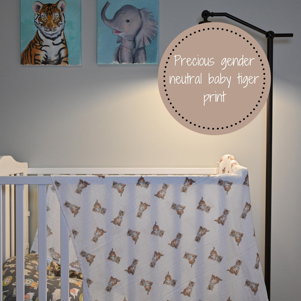 LollyBanks OEKO-TEX certified swaddle for safe, worry-free daily use.