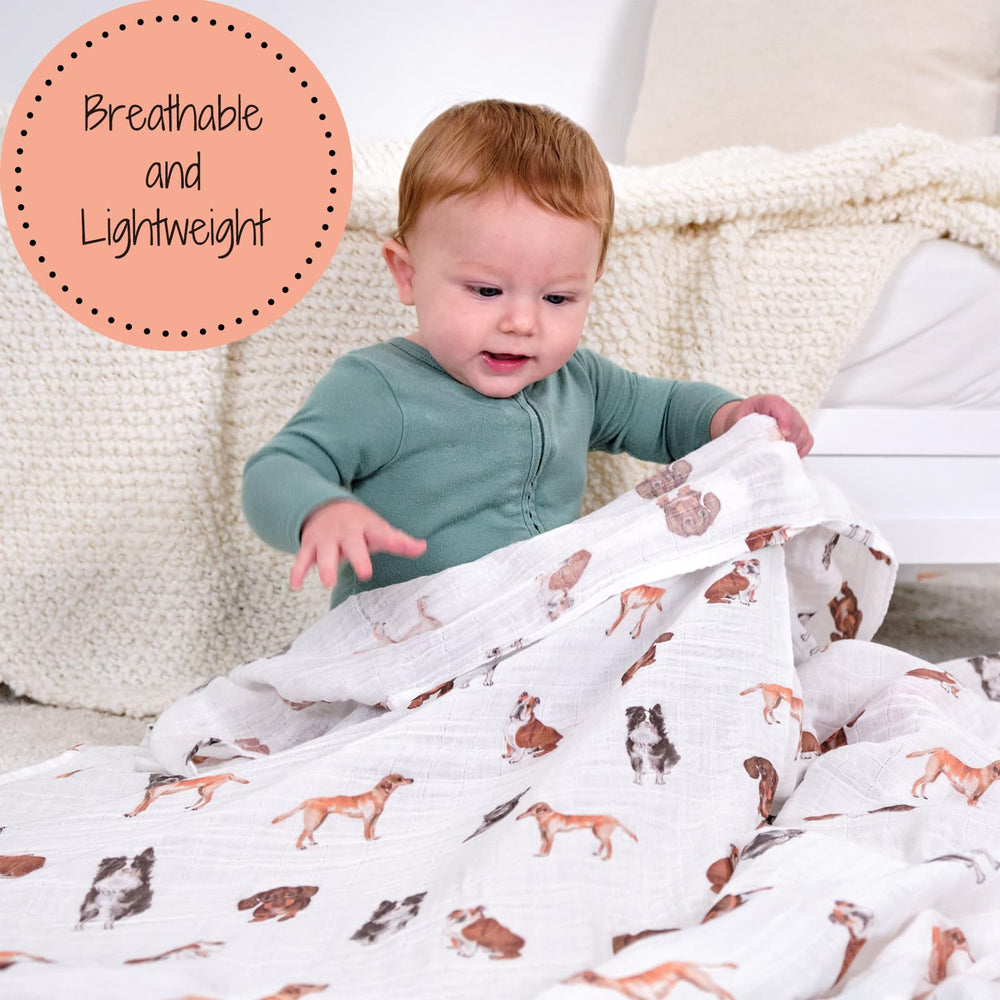 LollyBanks oeko-tex-certified swaddle blanket ensures safe breathable fabric for everyday use