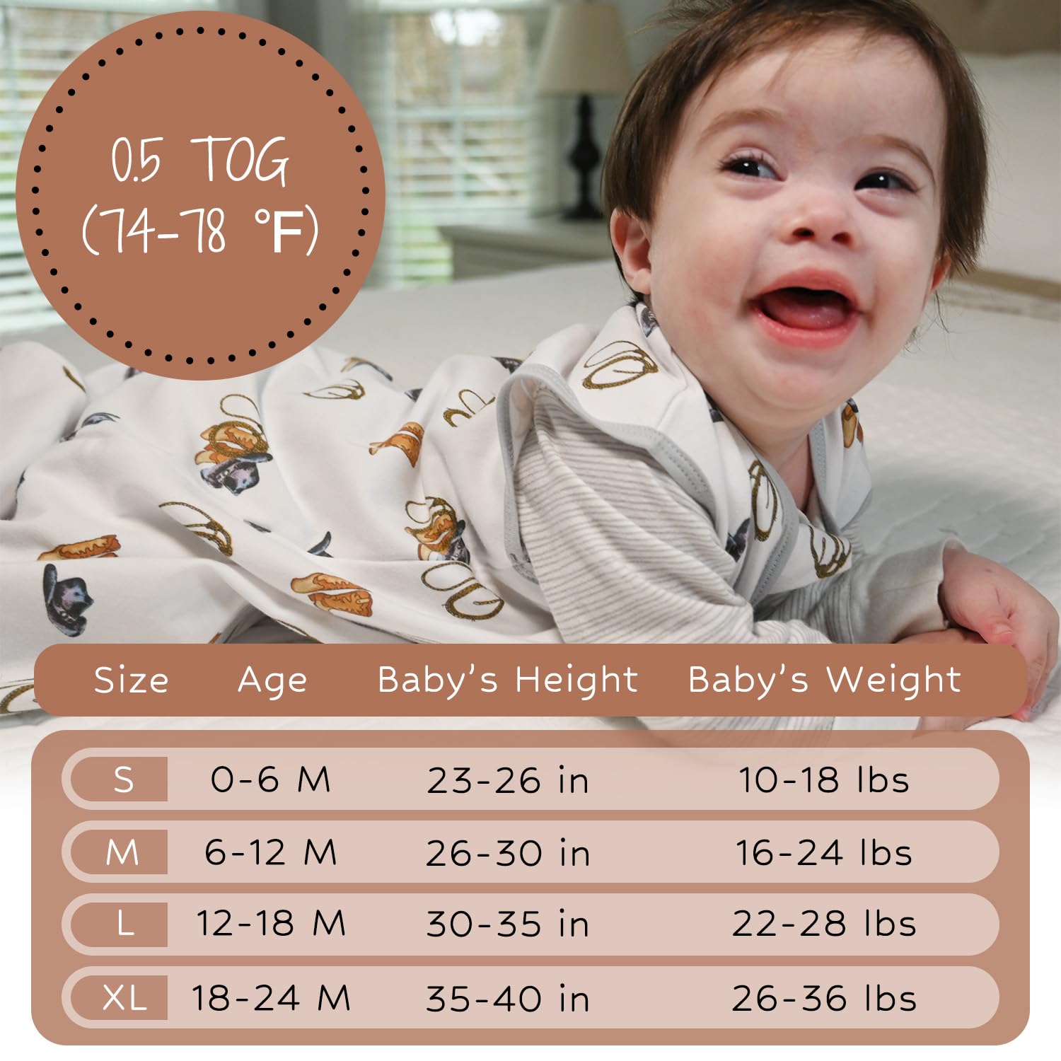 LollyBanks baby wearing sleep sack in use during bedtime routine