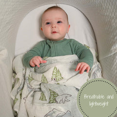 LollyBanks 47x47 inch swaddles provide secure wrapping and nap time snug