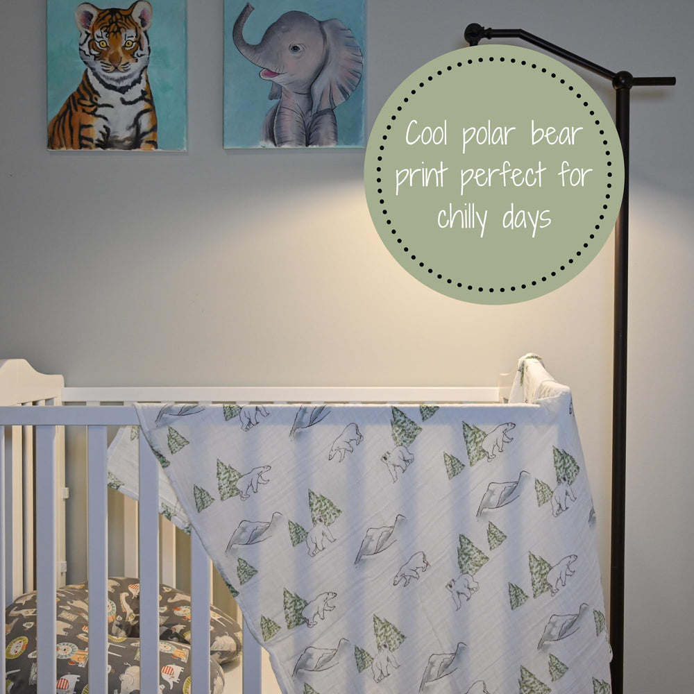 LollyBanks polar bear blankets are OEKO-TEX certified for safe fabrics