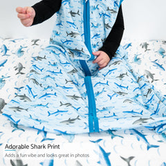 LollyBanks Sleep Sack 100percent cotton keeps baby skin soft and breathable.