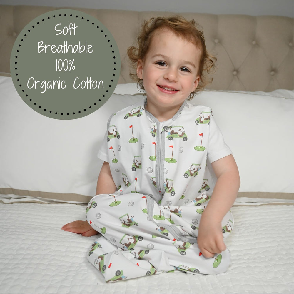 LollyBanks Sleep Sack 2-way zip for easy diaper changes during night
