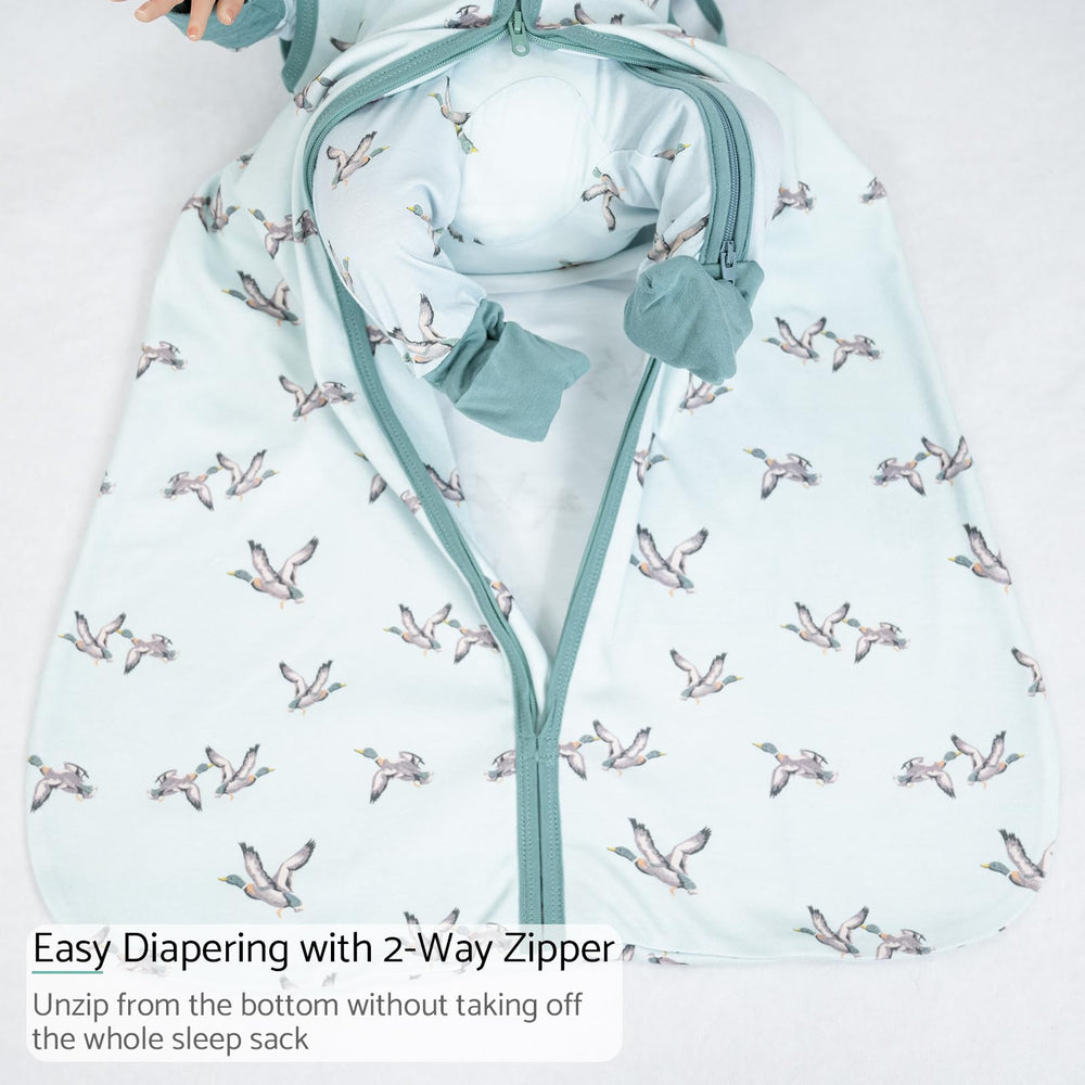 LollyBanks Sleep Sack on baby during nap time keeps it cozy and comfortable.