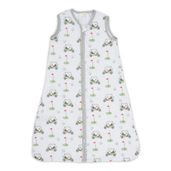 LollyBanks Sleep Sack organic cotton fabric provides gentle touch for baby's skin.