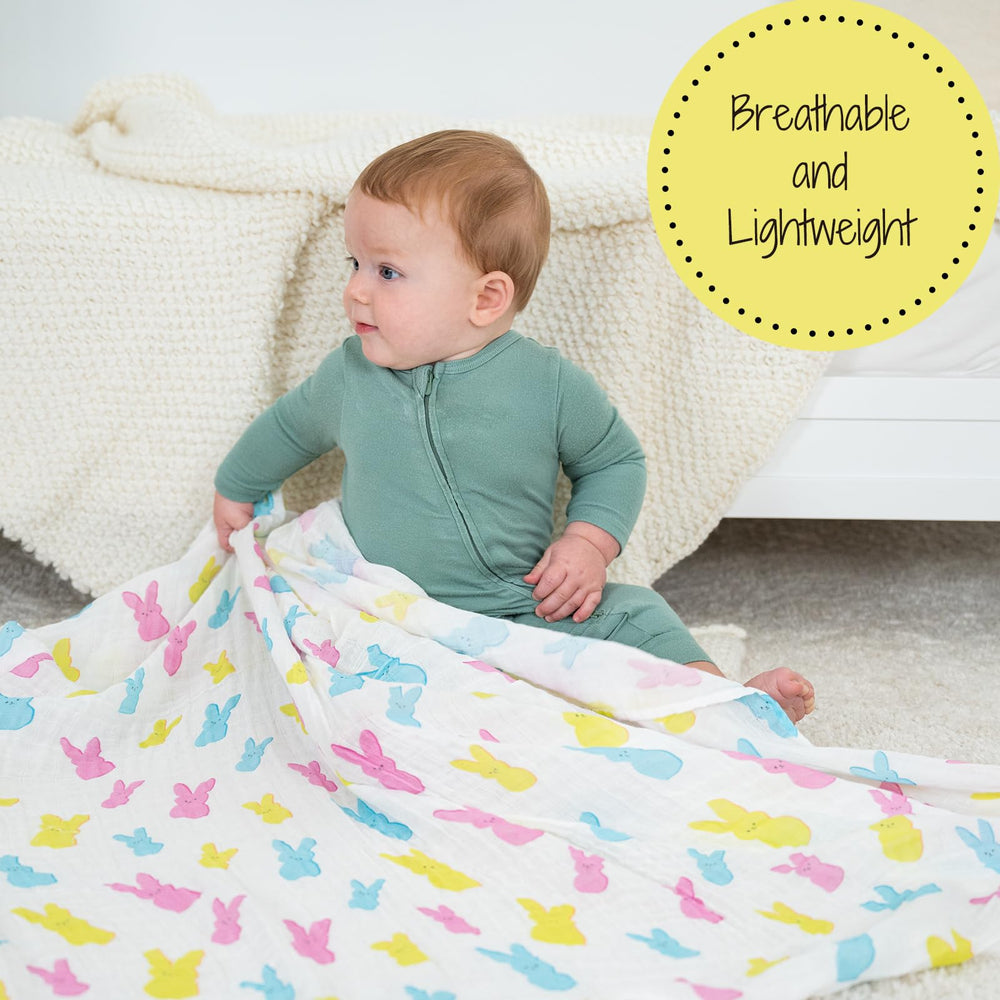 LollyBanks baby snuggle shot with swaddle, showcasing cozy comfort for nap time.