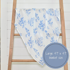 LollyBanks breathable 47x47 swaddle supports airy naps and secure wraps.
