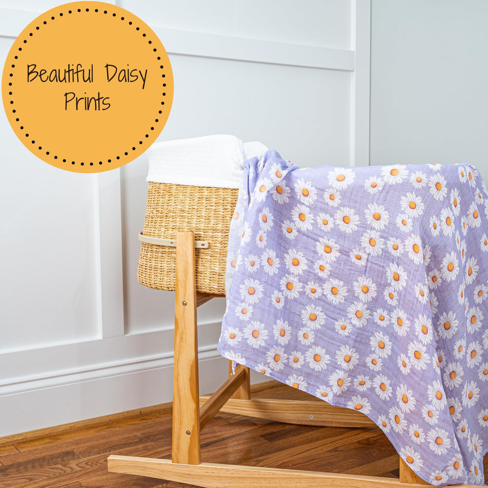 LollyBanks swaddle blanket used for nursing and snuggles, showcasing easy wrap and secure feel.