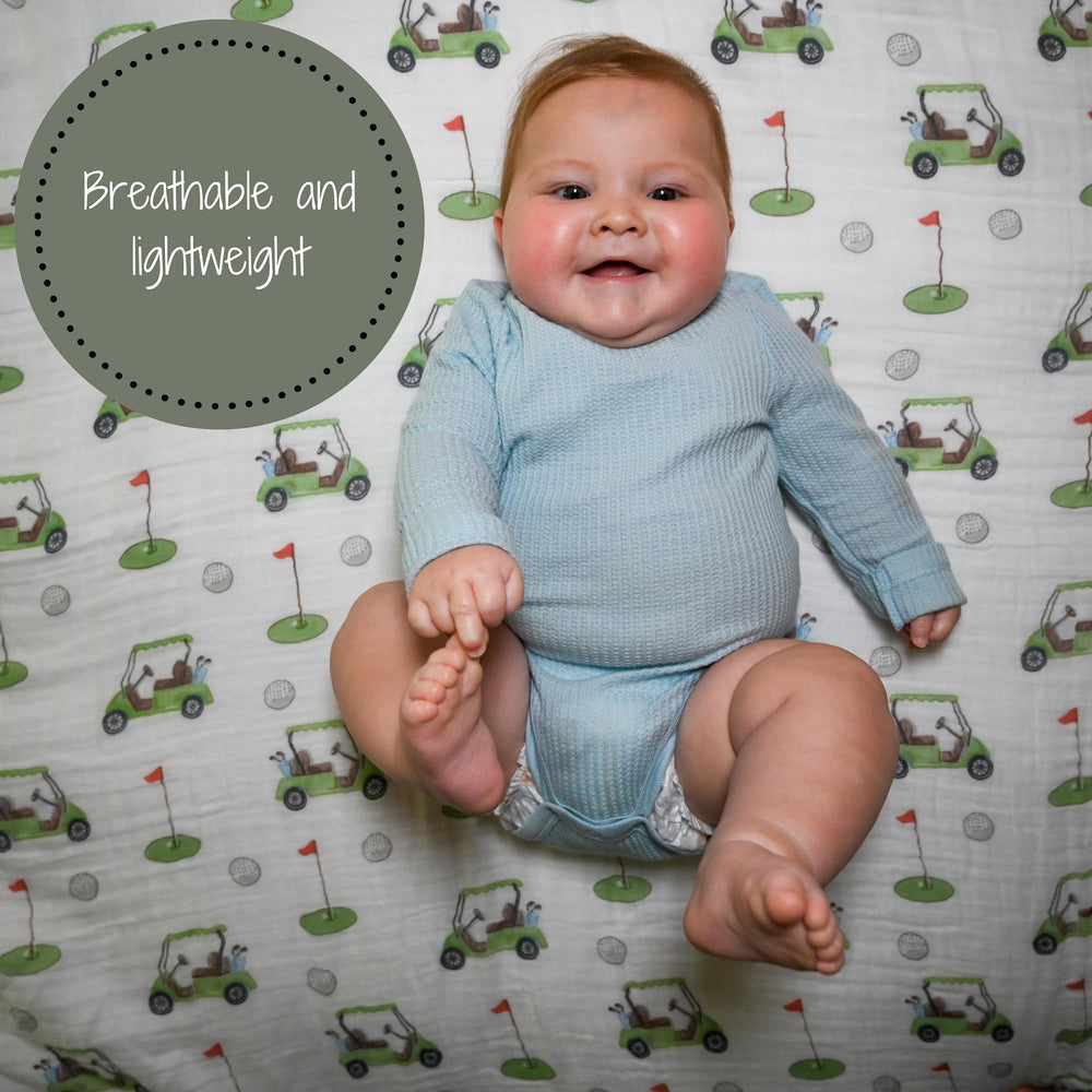 LollyBanks muslin swaddle care instructions for washing